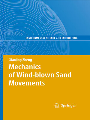 cover image of Mechanics of Wind-blown Sand Movements